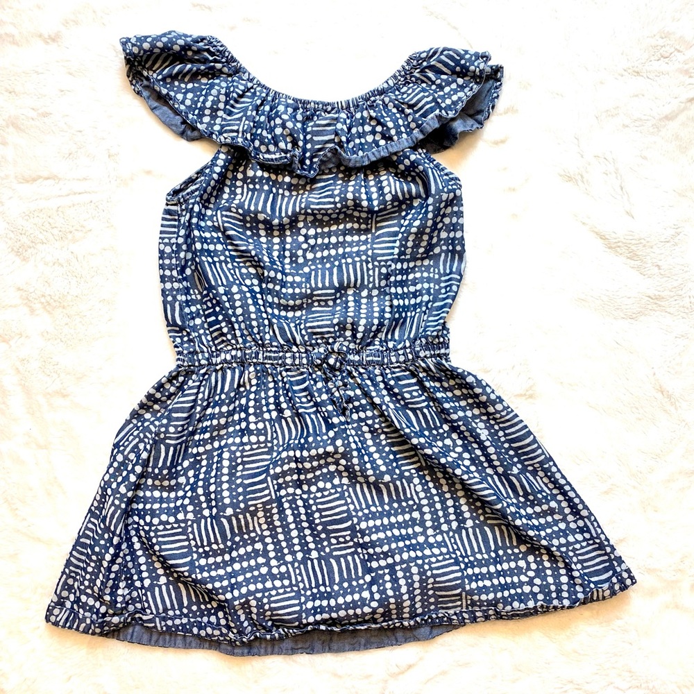 Splendid chambray off shoulder dress
